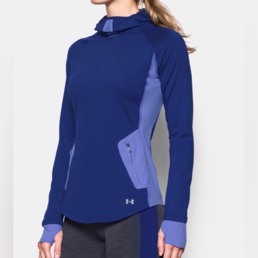 Under Armour Royal Blue and Lavender Jacket Size Small